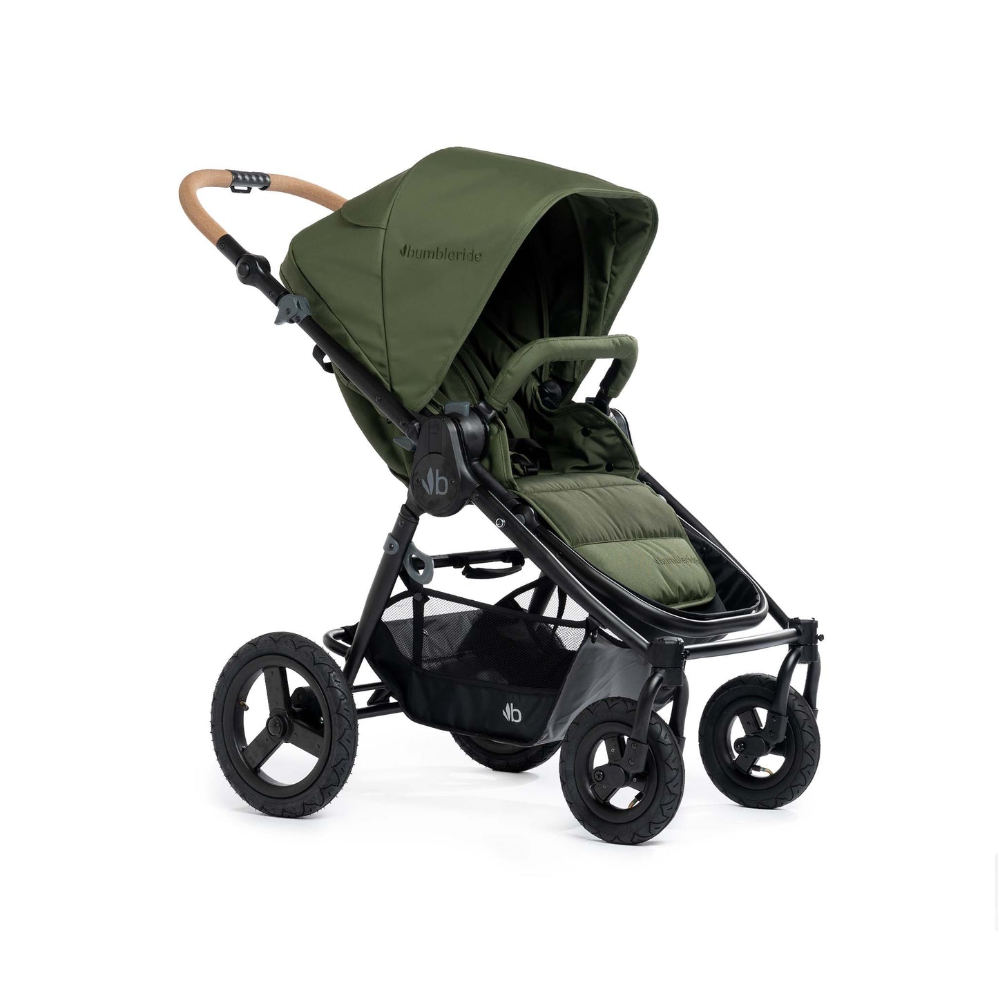 Bumbleride - Era - Olive - 3/4th View - 2024 Collection