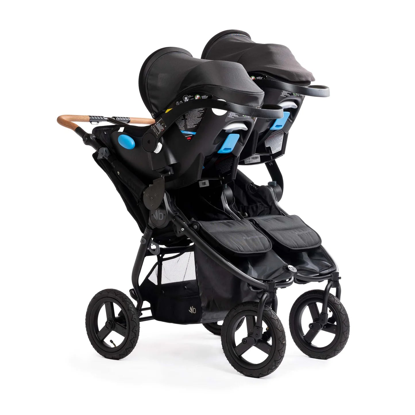 double stroller with car seat canada Bumbleride Indie Twin Maxi Cosi & Nuna Adapter – Bumbleride Canada