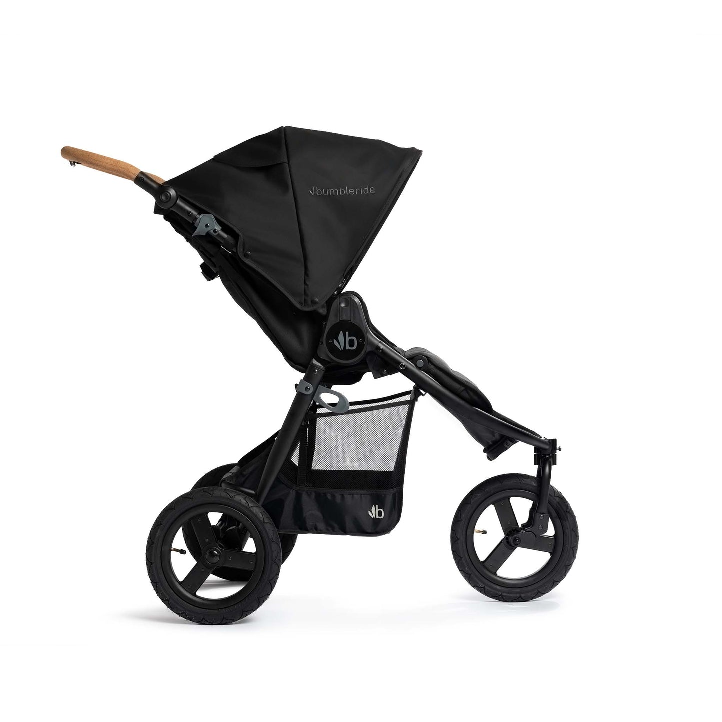 Bumbleride - Indie - Black - Profile View - 2024 Collection