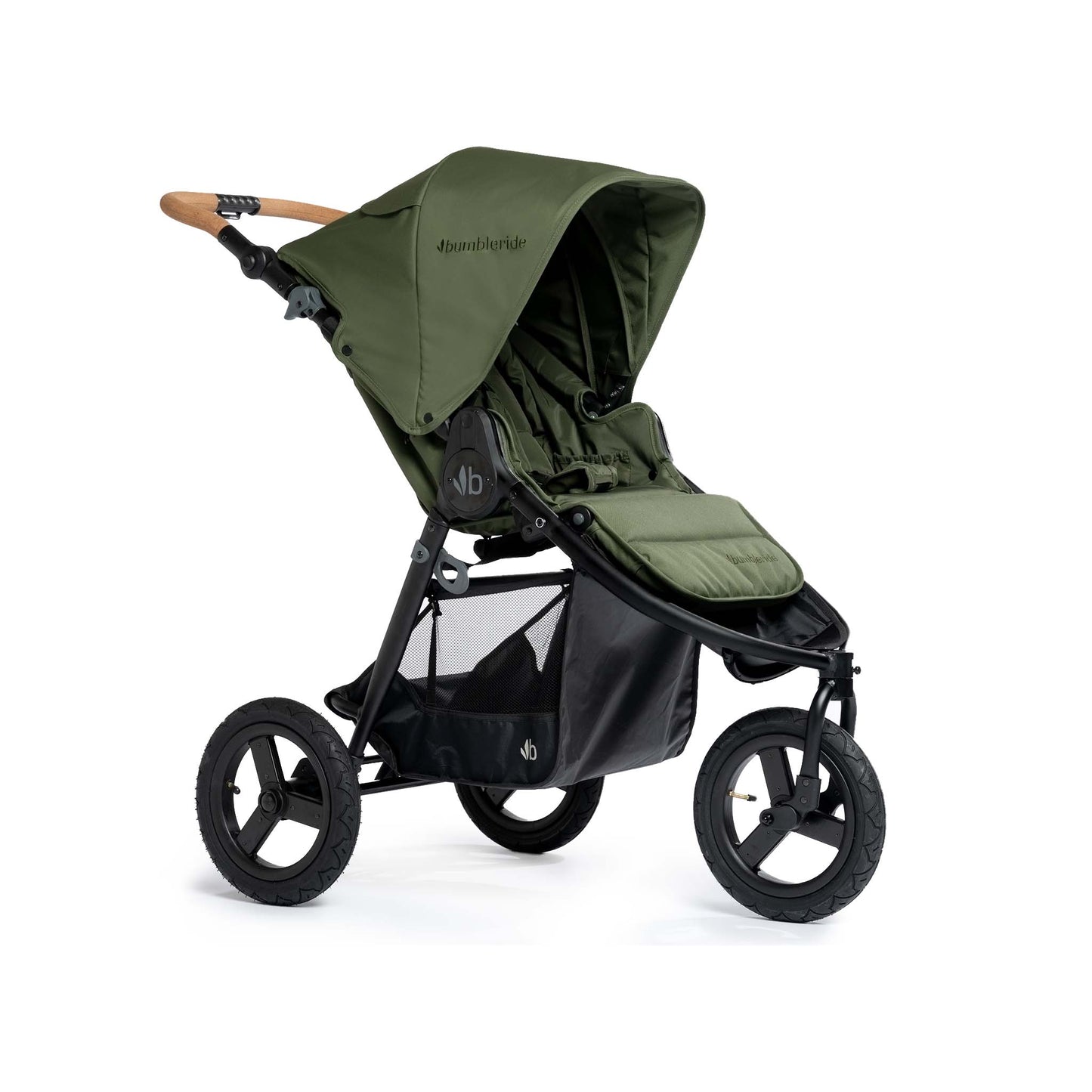 Bumbleride - Indie - Olive - 3/4th View - 2024 Collection