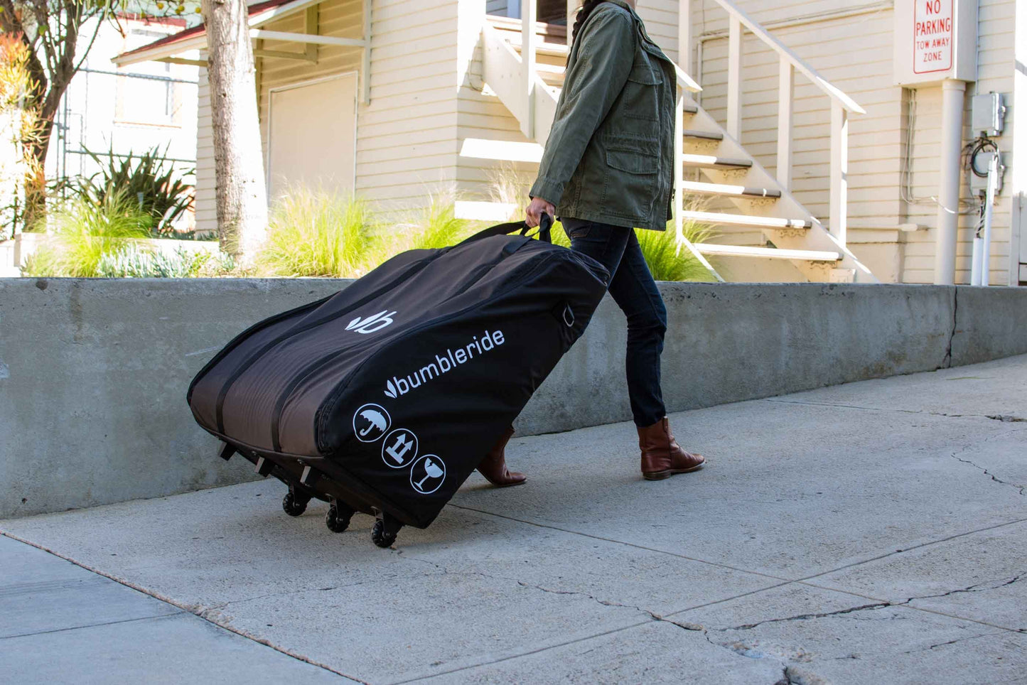 Bumbleride Indie Twin Double Stroller Travel Bag Lifestyle