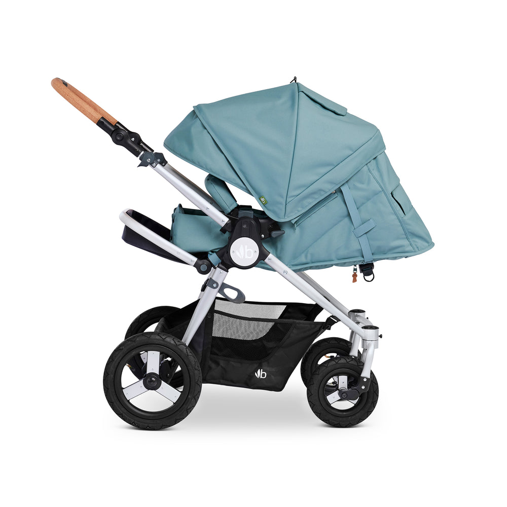 
                        
                          Bumbleride Era Reversible Stroller in Sea Glass - Infant Mode Seat View - Collection 2022
                        
                      