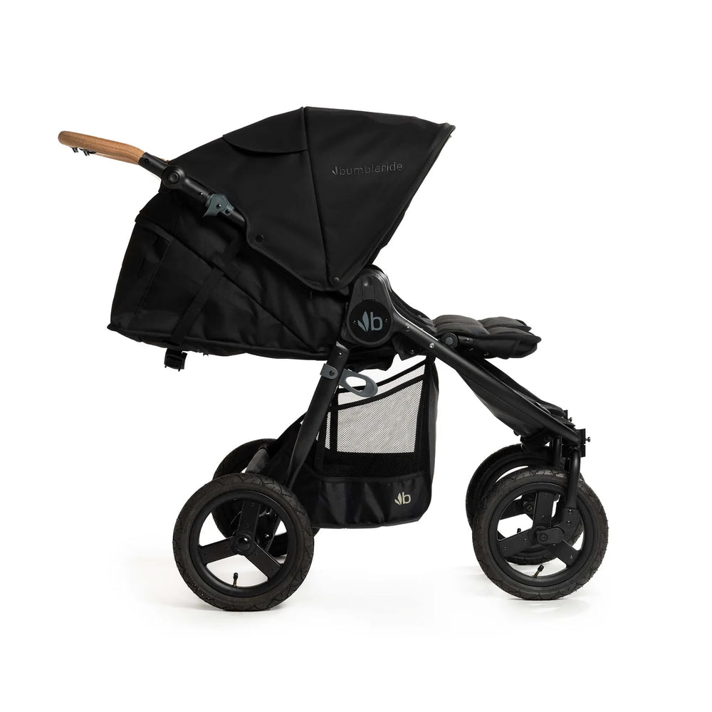 
                      
                        Bumbleride - Indie Twin - Black -  Reclined Mode - 2024 Collection
                      
                    