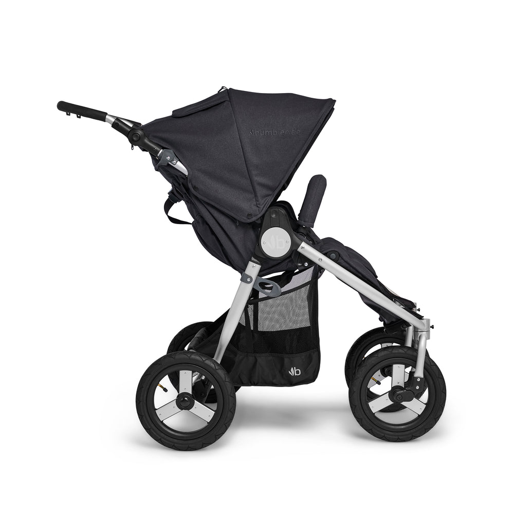 
                        
                          Bumbleride Indie Twin Stroller in Dusk - Premium Textile - Profile. Collection 2022.
                        
                      