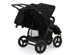 Bumbleride Indie Twin Double Stroller Matte Black Rear View Canada