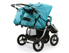 Bumbleride Indie Twin Double Stroller Tourmaline Wave Rear View Canada