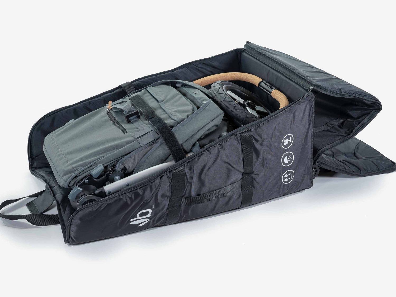 Le Pliage Original M Travel bag Black - Recycled canvas | Longchamp US