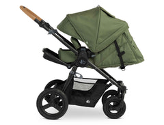 Bumbleride Era Reversible Stroller in Olive - Premium Black Frame - Coming Soon - Infant Mode