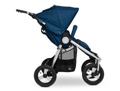 Bumbleride Indie Twin Stroller in Maritime - Profile View. New Collection 2022.